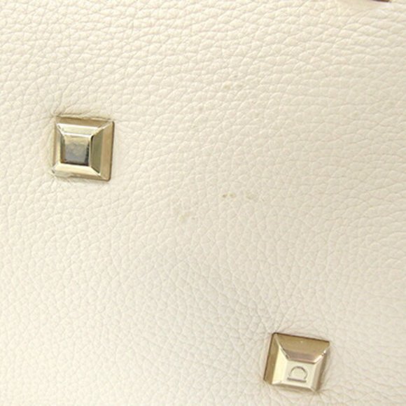 SALVATORE FERRAGAMO White Leather Tote Bag - Picture 4 of 9